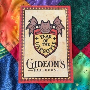 [3/$15] Gideon’s Bakehouse January 2024 Year of the Gargoyle Menu Card